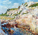 Frederick Childe Hassam Northeast Gorge at Appledore, 1912 oil painting reproduction