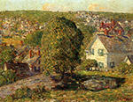 Frederick Childe Hassam Outskirts of East Gloucester, 1918 oil painting reproduction