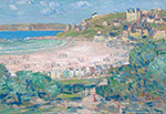 Frederick Childe Hassam Perros-Guirec, Nothern Hills, France, 1910 oil painting reproduction
