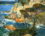Frederick Childe Hassam Point Lobos, Carmel, 1914 oil painting reproduction