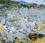 Frederick Childe Hassam Rocky Beach, Appledore, 1913 oil painting reproduction