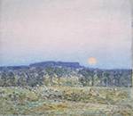 Frederick Childe Hassam September Moonrise, 1800 oil painting reproduction