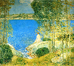 Frederick Childe Hassam The Bather, 1904 oil painting reproduction