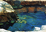 Frederick Childe Hassam The Cove, 1912 oil painting reproduction