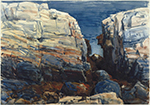 Frederick Childe Hassam The Gorge, Appledore, 1912 oil painting reproduction