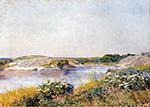 Frederick Childe Hassam The Little Pond, Appledore, 1890 oil painting reproduction