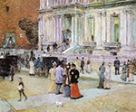 Frederick Childe Hassam The Manhattan Club, 1891 oil painting reproduction