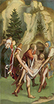 Hans Holbein the Younger Entombment of Christ. 1516-26 oil painting reproduction
