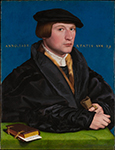 Hans Holbein the Younger Portrait of a Member of the Wedigh Family, Probably Hermann Wedigh (died 1560). 1532 oil painting reproduction
