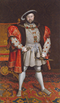 Hans Holbein the Younger Portrait of Henry VIII of England  oil painting reproduction