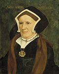 Hans Holbein the Younger Portrait of Lady Margaret Butts. c.1543 oil painting reproduction