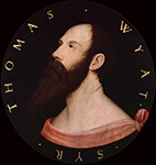 Hans Holbein the Younger Portrait of Sir Thomas Wyatt. (2) oil painting reproduction