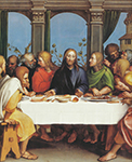 Hans Holbein the Younger The Last Supper. 1524-25 oil painting reproduction