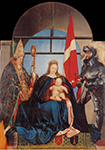 Hans Holbein the Younger The Solothurn Madonna. 1522 oil painting reproduction