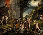 Hans Holbein the Younger An Allegory of the Old and New Testaments. 1530  oil painting reproduction