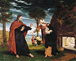 Hans Holbein the Younger Noli Me Tangere. 1526-1528  oil painting reproduction