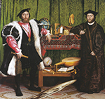 Hans Holbein the Younger The Ambassadors. 1533 oil painting reproduction