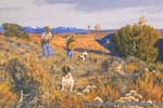Chukar Hunting painting for sale