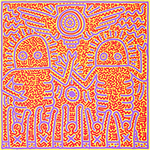 Keith Haring Untitled 1984b oil painting reproduction