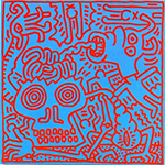 Keith Haring Untitled 1984c oil painting reproduction