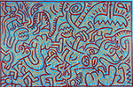 Keith Haring Painting for Francesca Alinova oil painting reproduction