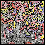 Keith Haring Knokke oil painting reproduction