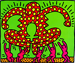 Keith Haring Untitled oil painting reproduction