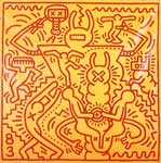 Keith Haring Untitled 1983 oil painting reproduction