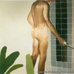 David Hockney Boy About to Take a Shower oil painting reproduction