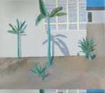 David Hockney A Hollywood Garden oil painting reproduction