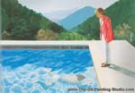 David Hockney Portrait of an Artist oil painting reproduction