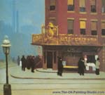 Edward Hopper New York Corner oil painting reproduction