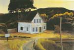 Edward Hopper Cape Cod in October oil painting reproduction