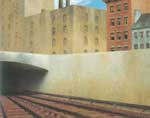 Edward Hopper Approaching a City oil painting reproduction