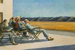 Edward Hopper People in the Sun oil painting reproduction