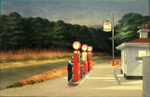 Edward Hopper Gas oil painting reproduction