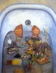 Frida Kahlo What the Water Gave Me oil painting reproduction