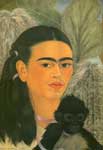 Frida Kahlo Fulang-Chang and I oil painting reproduction