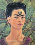 Frida Kahlo Thinking about Death oil painting reproduction