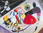 Wassily Kandinsky Red Spot II oil painting reproduction