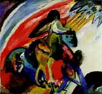 Wassily Kandinsky Improvisation 12 Rider oil painting reproduction