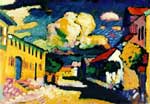 Wassily Kandinsky Murnau. A Village Street oil painting reproduction