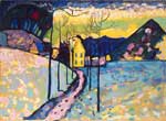 Wassily Kandinsky Winter Landscape oil painting reproduction