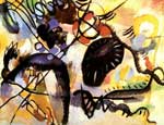 Wassily Kandinsky Black Spot oil painting reproduction