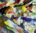Wassily Kandinsky Landscape with Rain oil painting reproduction