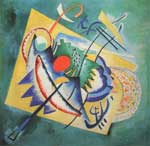 Wassily Kandinsky Red Oval oil painting reproduction