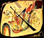 Wassily Kandinsky White Oval oil painting reproduction