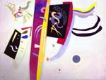 Wassily Kandinsky Orange Violet oil painting reproduction