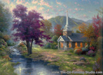 Thomas Kinkade Streams of Living Water oil painting reproduction