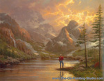 Thomas Kinkade Almost Heaven oil painting reproduction